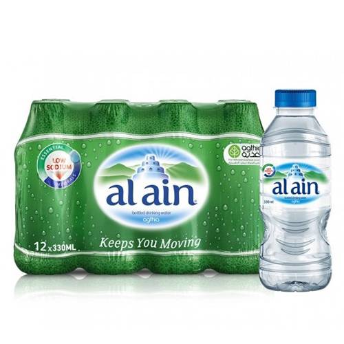العين مياه معدنية قليلة الصوديوم 330مل 12حبة