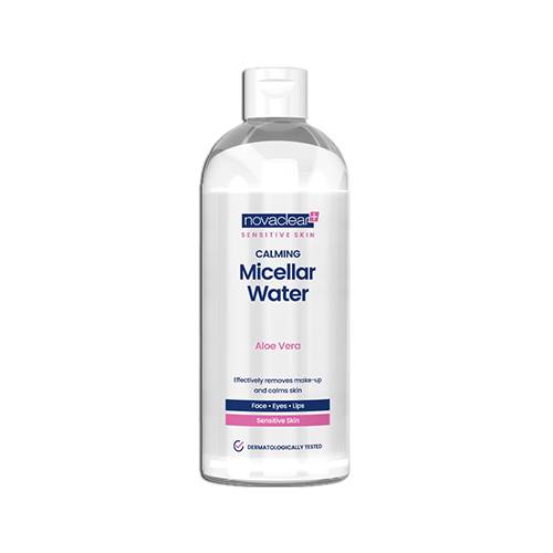 نوفاكلير+ ماء ميسيلار مهدئ للبشرة الحساسه بالصبار 400مل
