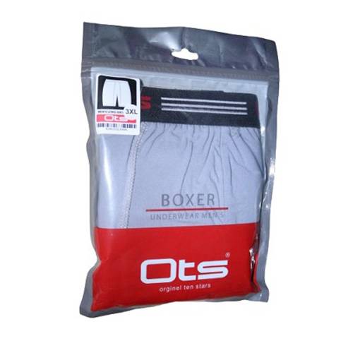 اوتس بوكسر طويل رمادي غامق