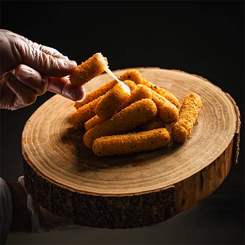 اصابع الموزاريلا المقلية