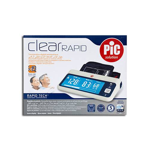 بيك سوليوشن كلير رابيد جهاز قياس ضغط الدم الاوتوماتيكي الرقمي