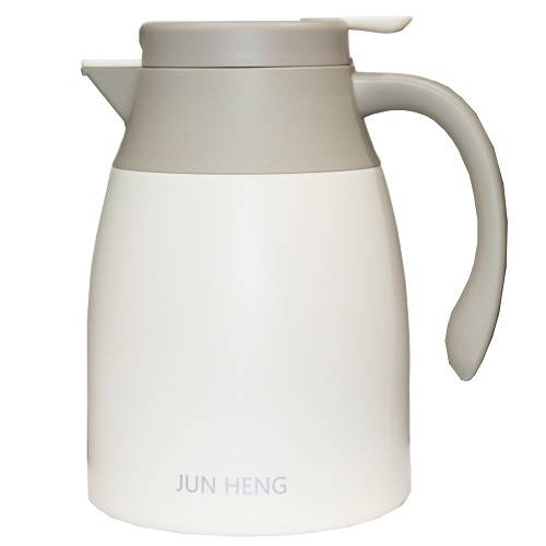 مطارة ستانلس ستيل ابيض 1200مل رقم.1568-22