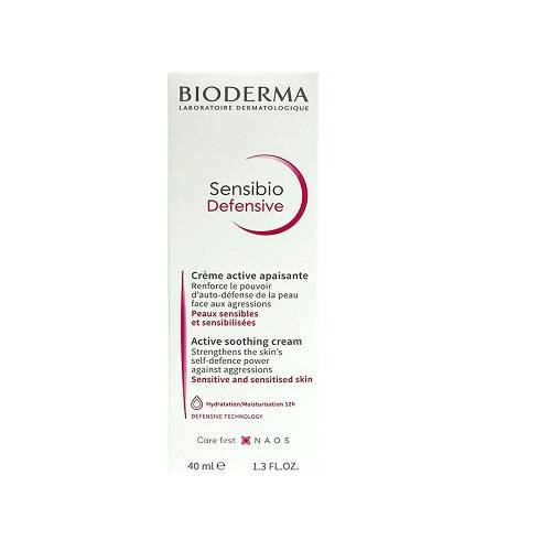  بيوديرما سينسيبيو ديفينسيف كريم مهدئ فعال للبشرة الحساسة والمتحسسة 40مل