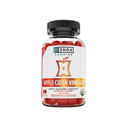 تشو خل حمض التفاح مكمل غذائي 60حلاو نباتية