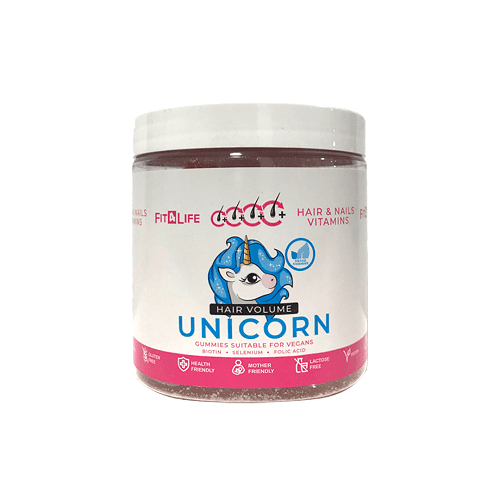 فيت 4 لايف يونيكورن حلاو فيتامينات للشعر والاظافر 300جم