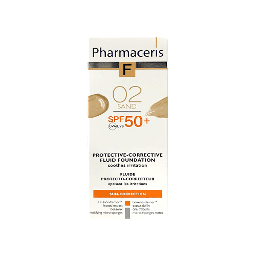 فارماسيريس كريم اساس سائل وقائي مصحح بعامل حماية50+ رملي02 30مل