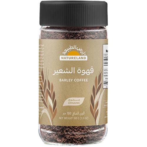 ارض الطبيعة قهوة الشعير العضوية 100جم