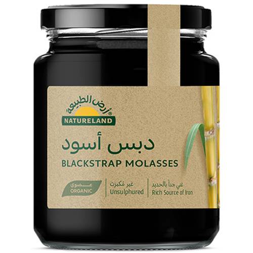 ارض الطبيعة دبس اسود عضوي 550جم