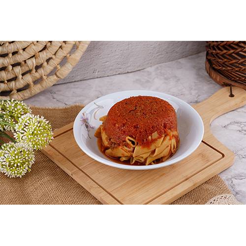 طاجن معكرونة لحم