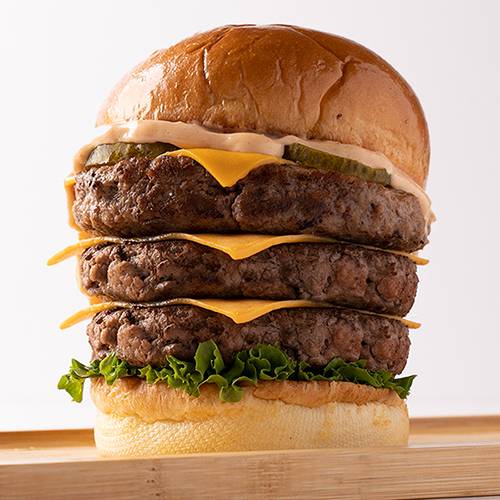 تربل سماش برجر