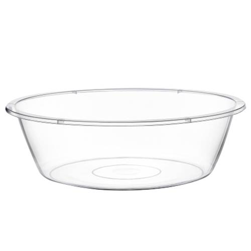 بولي تايم حوض دائري شفاف 5لتر رقم.E-151