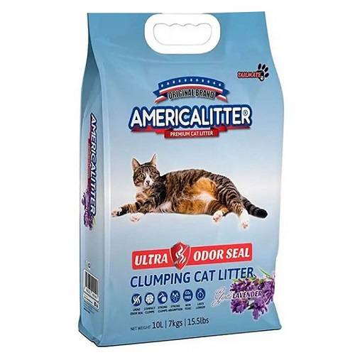 امريكا ليتر رمل قطط برائحة اللافندر 7كجم
