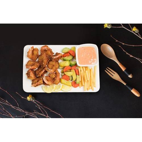 روبيان مقلي