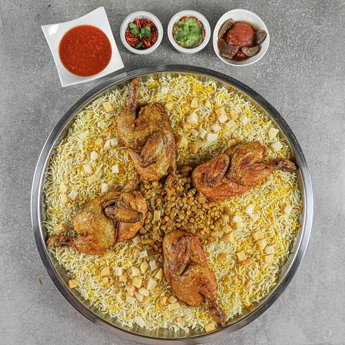 صينية مجبوس دجاج