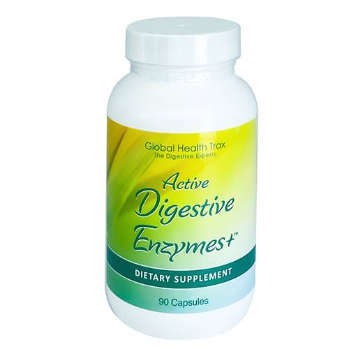 اكتف دايجيستف انزايمز+ مكمل غذائي لدعم صحة الجهاز الهضمي 90كبسولة