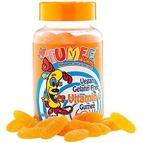 مستر تومي حلاو فيتامين سي نباتية خالية من الجيلاتين للاطفال 60حلاو