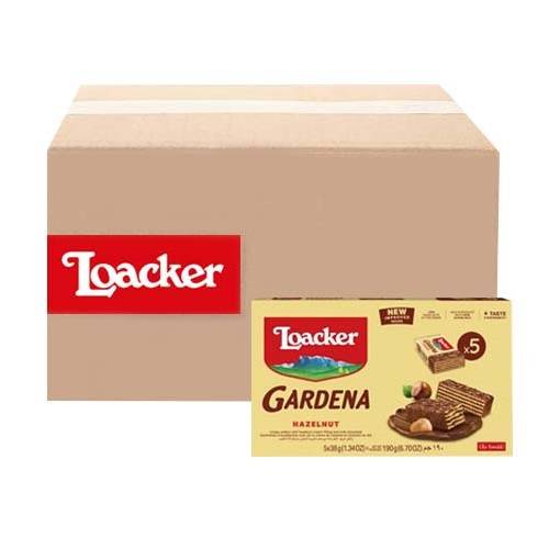 لواكر ويفر جاردينا بالبندق 38جم 5حبة 18باكيت 1كرتون
