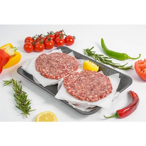 طبق برجر لحم كبير