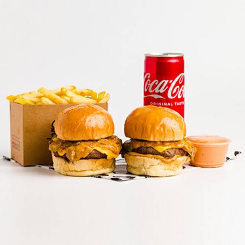 وجبة سلايدر بي بي كيو لحم