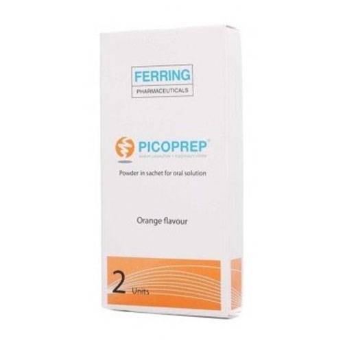 بيكوبريب مسحوق لمحلول للشرب لتنظيف الامعاء بنكهة البرتقال 2اكياس