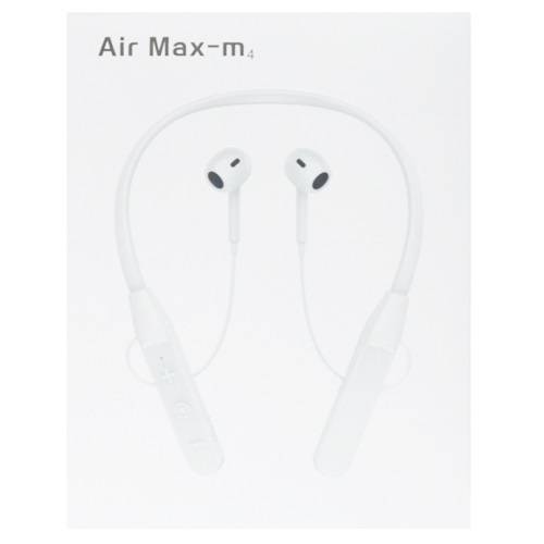 اير ماكس سماعة اذن لاسلكية بسوار للرقبة لون اسود