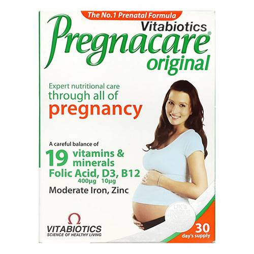 بريجنا كير اورجينال مكمل غذائي للسيدات اثناء الحمل 30قرص