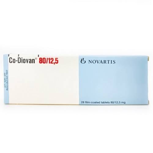 كو ديوفان 80/12.5مجم للتحكم في ضغط الدم المرتفع 28قرص