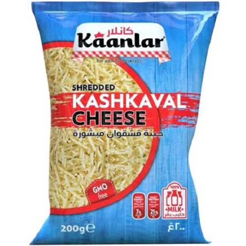 كانلار جبنة قشقوان مبشورة 200جم