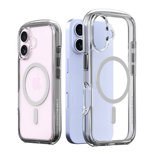 اراري دوبل ايرغطاء حماية ماجسيف لايفون16 رمادي فاتح موديل رقم.IP24-DUPAI-GR