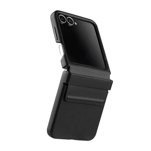 ميلكو جلاكسي فليب غطاء حماية من جلد ريجال سناب اسود موديل رقم.ZFLP6-RGL-BK