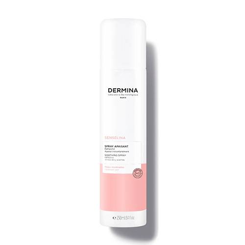 ديرمينا سينسلينا بخاخ مهدئ للبشرة ينعش البشرة على الفور 250مل