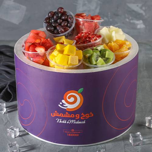 بوكس قطع فواكه 12حبة