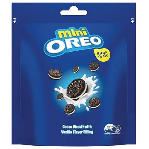 اوريو ميني بسكويت بالكاكاو بحشوة الفانيلا 61.3جم