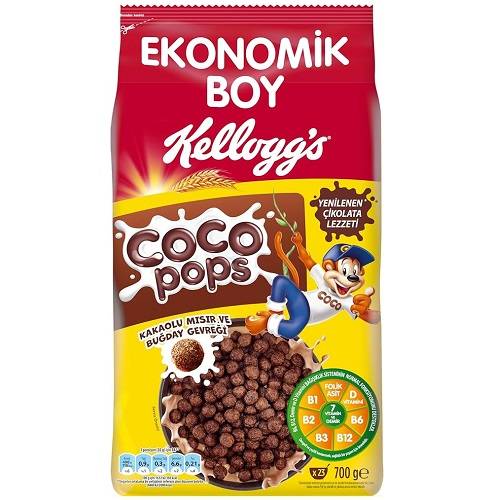 كلوقز كوكو بوبس رقائق حبوب الافطار المقرمشة بالشوكولاتة 700جم