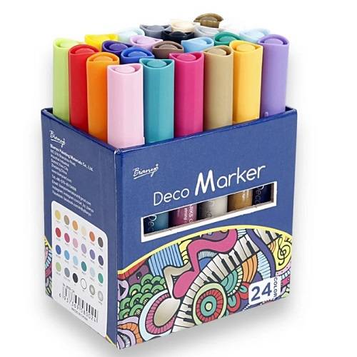 الوان اكريليك ماركر 24 لون