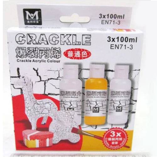 الوان اكريلك ذات الشكل المتشقق