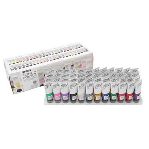 طقم 48 لون اكريليك كولوري