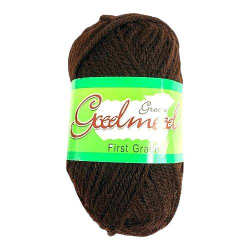 خيط صوف للاشغال اليدوية بني