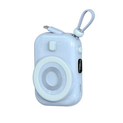 ويوو سنيل مغناطيسي باور بنك 10000مللي امبير ازرق