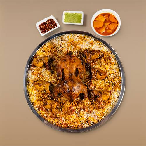 صينية سمان وبط