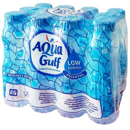 اكوا جلف مياه معدنية 200مل 12حبة