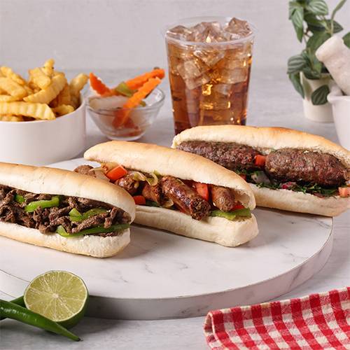 عرض 3ساندويتشات