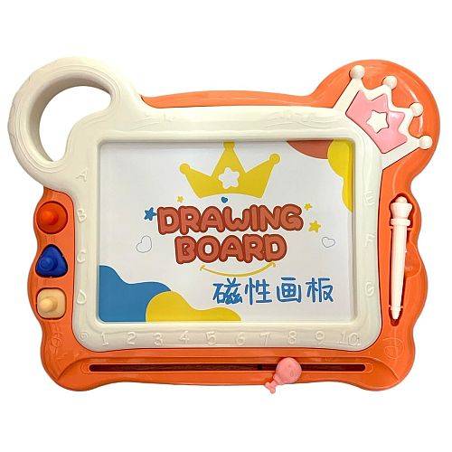 لوح رسم تاج برتقالي