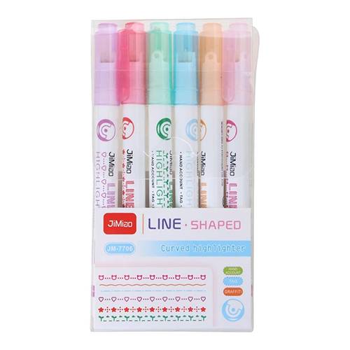 قلم تخطيط ملون بزخارف