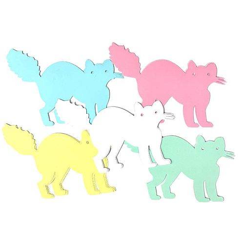 ورق ملاحظات سبورة وايت بورد شكل قطة