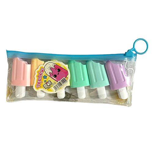 هايلايتر ايس كريم مجموعة 6 لون