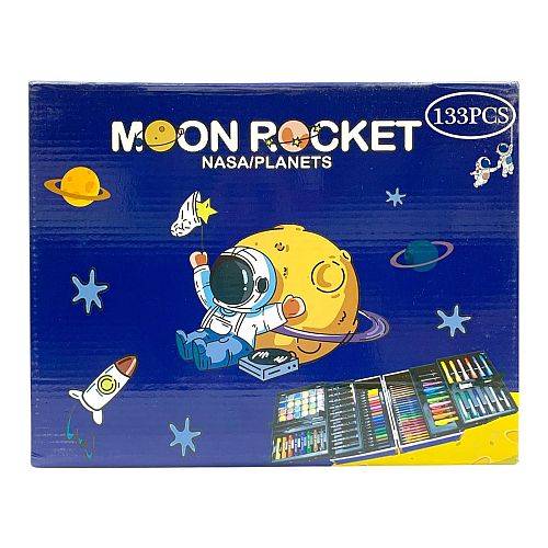 بوكس الوان الابداع 133 لون ولادي