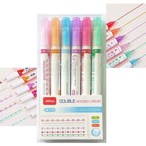 قلم تخطيط فسفوري براسين مع زخارف