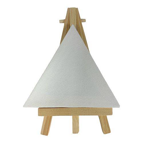 مجموعة لوحات رسم كانفاس مثلث 10 سم 24 حبة