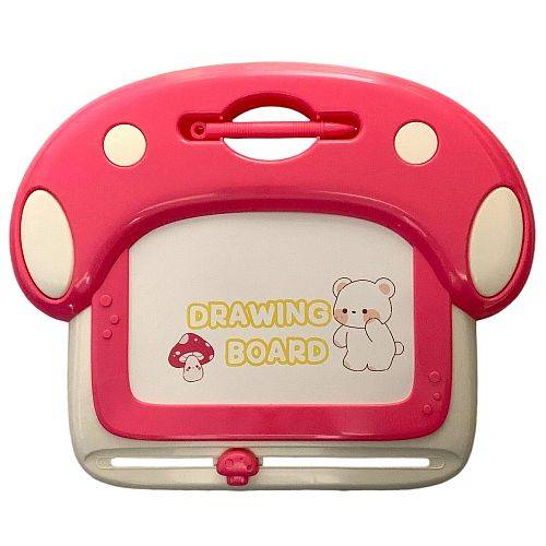 لوح رسم بناتي وردي